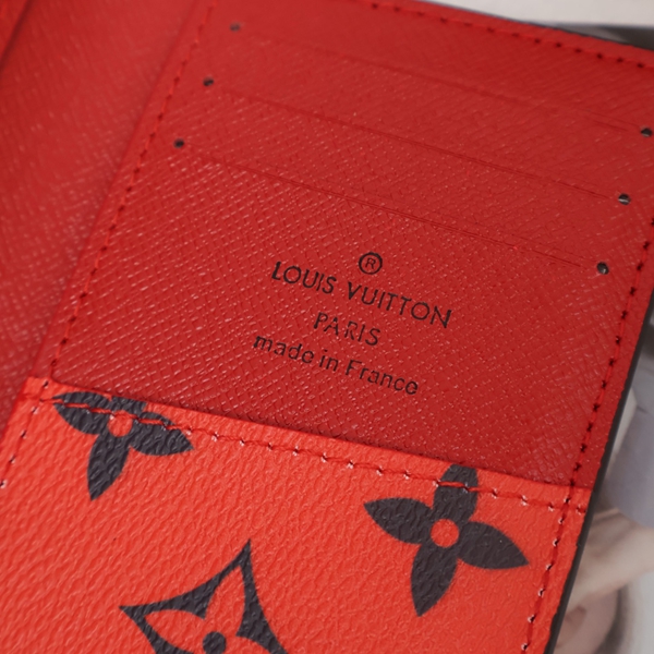 LVコピーウォレット素材ディテール